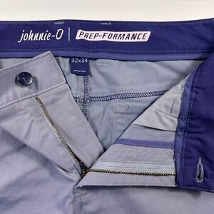 Johnnie-O Prep-Formance Pants‎ Men 32x34 (FIT 32x33) Blue-Gray Stretch JMPA1200